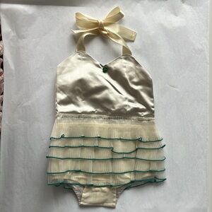 Children’s woven-play silk tutu dress